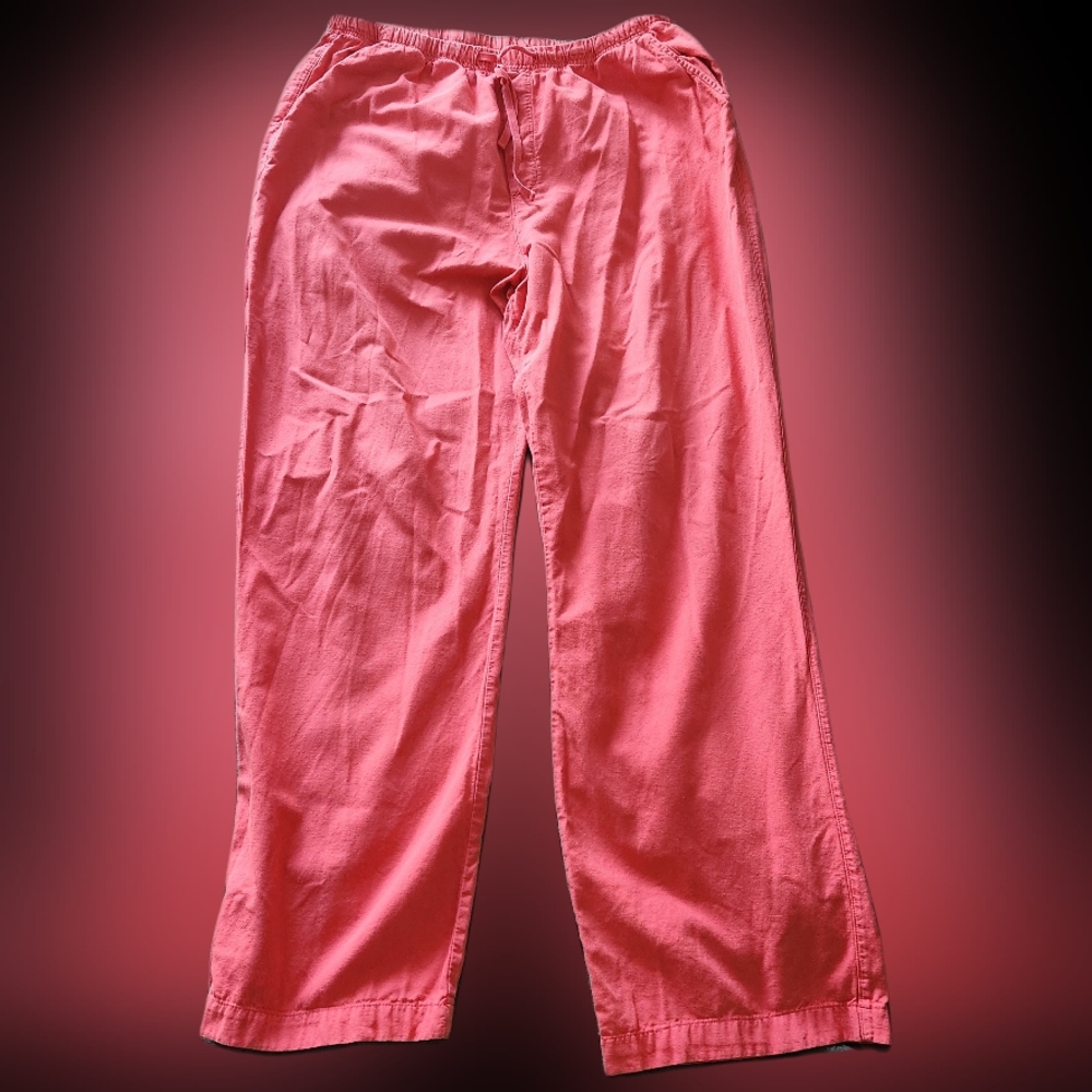 #C89 Northern Reflections: Pink Drawstring Pants